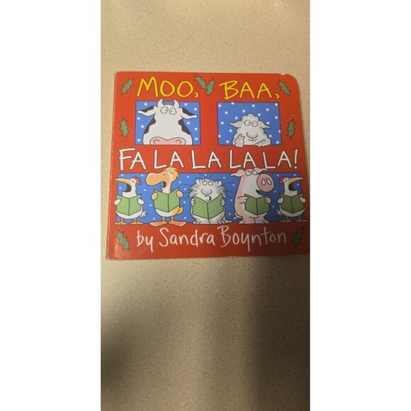Moo.Baa, Fa la la la La! By Sandra Boynton 2022 Children Board Book - Picture 2 of 5